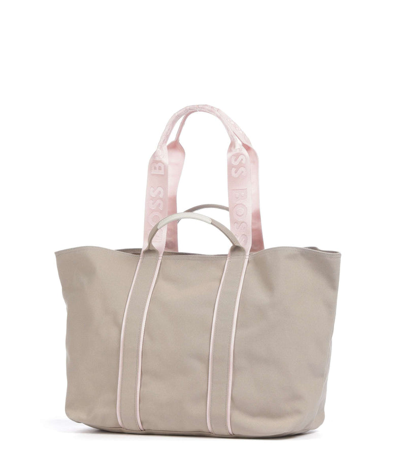BOSS Tote bag light beige
