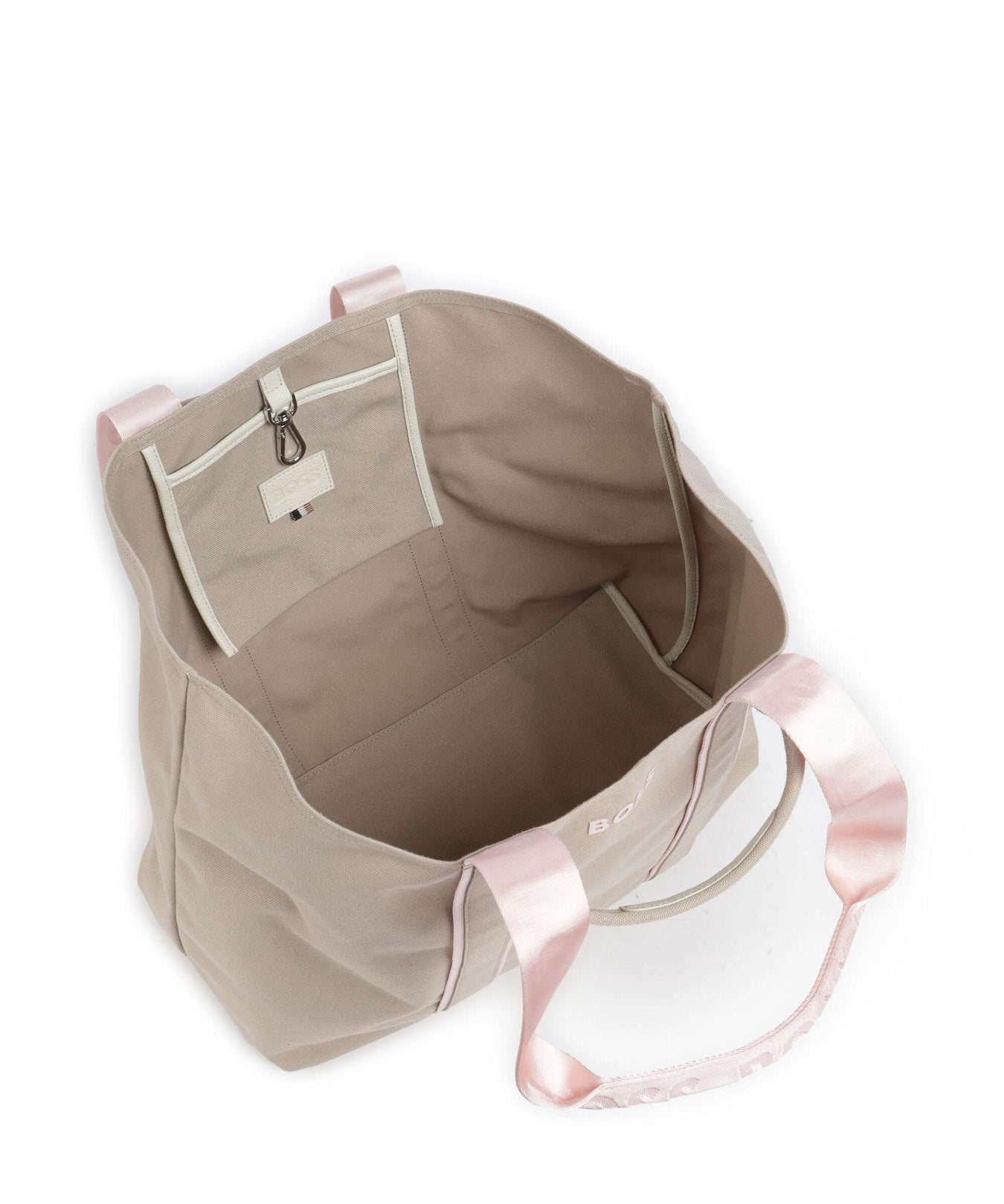 BOSS Tote bag light beige