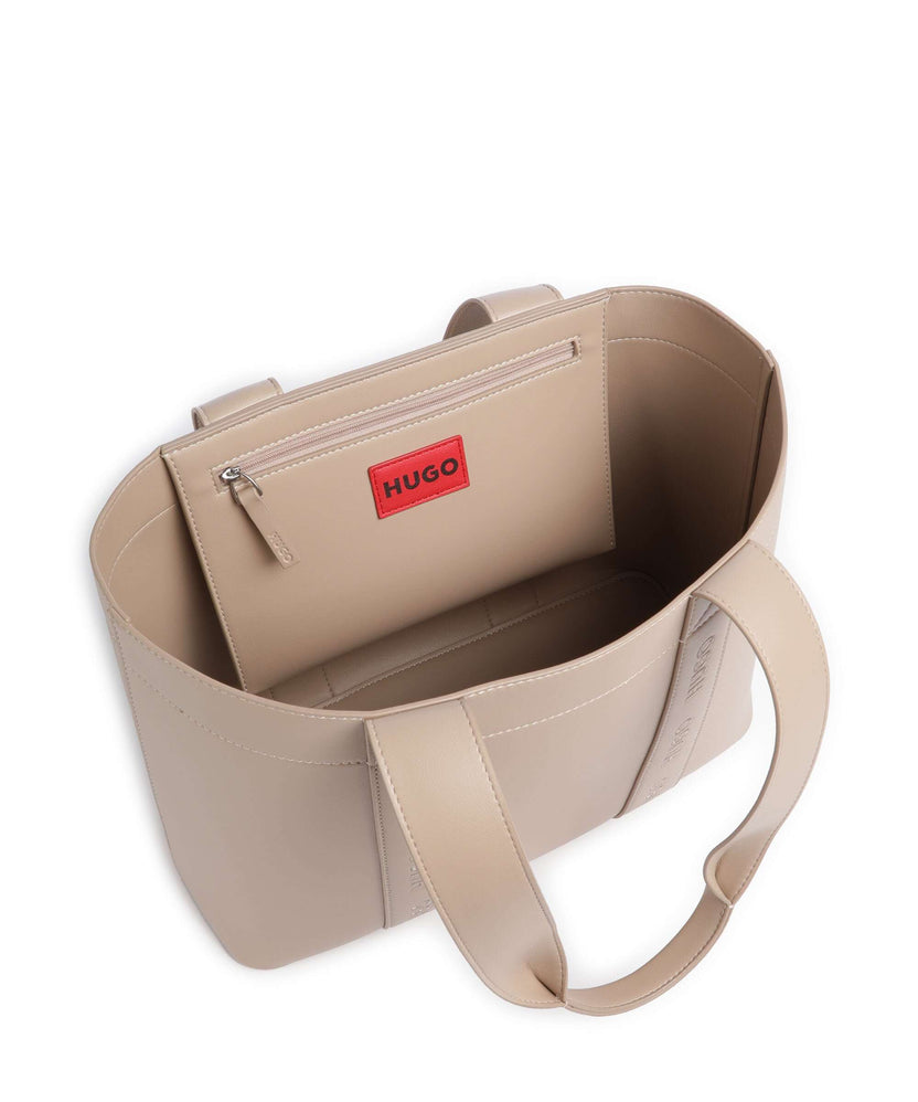 Hugo Becky Tote bag light brown