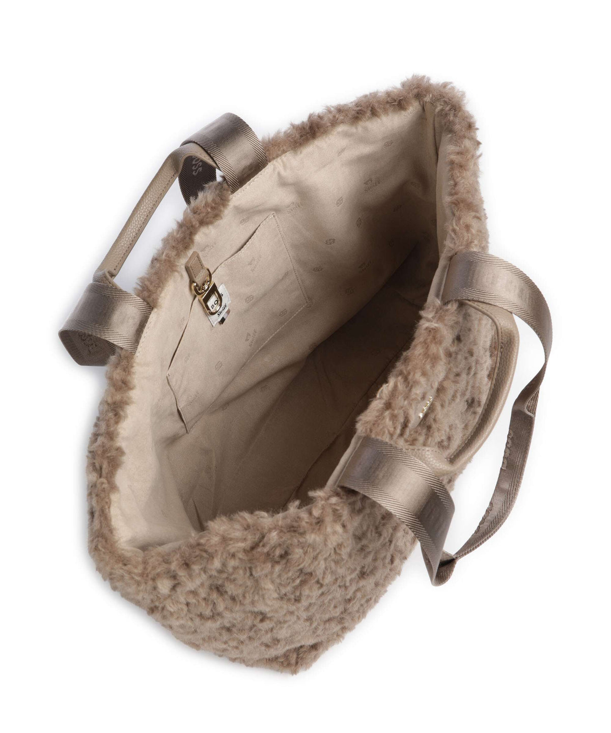 BOSS Palmah Tote bag open brown