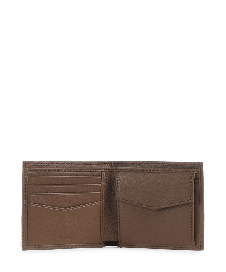 BOSS Crosstown Wallet medium brown