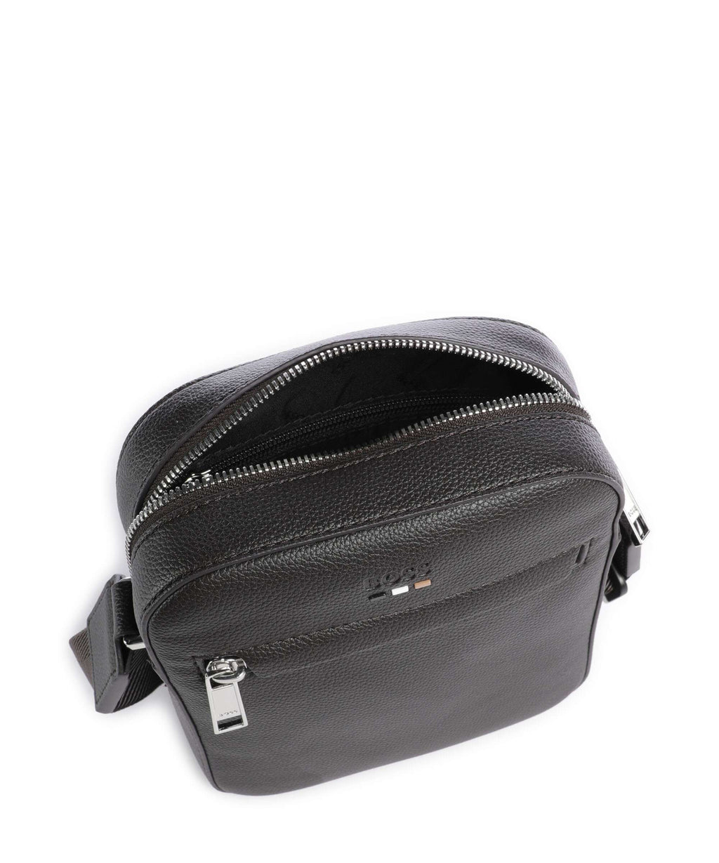 BOSS Ray Crossbody bag dark brown