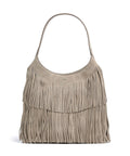 BOSS Lenah Hobo bag light beige