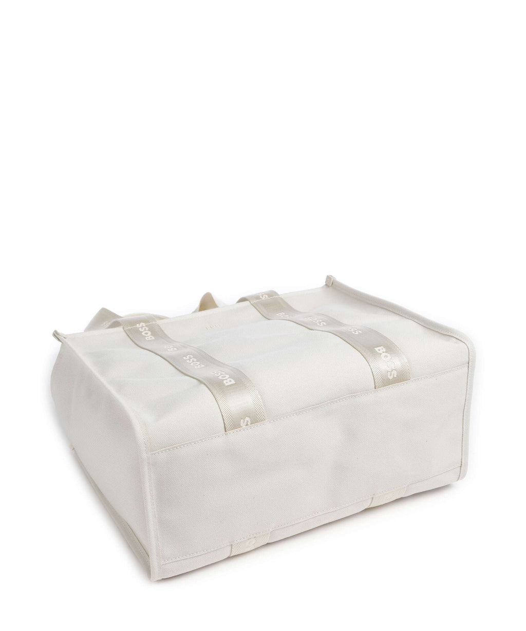 BOSS Sandy Tote bag open white