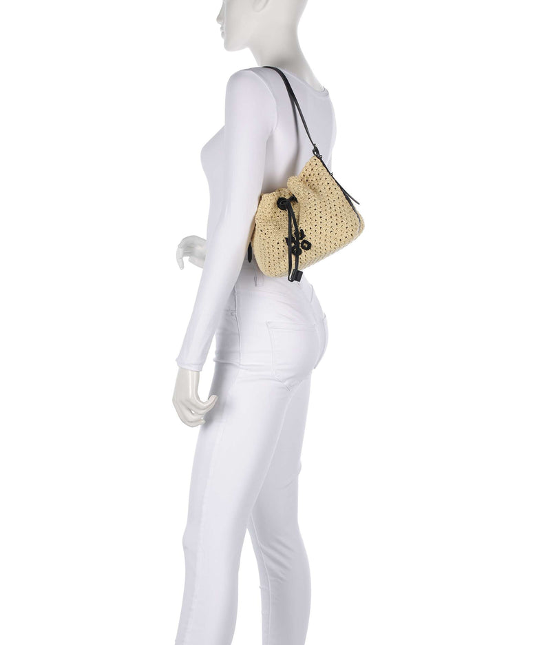 Hugo Neeko Bucket bag light beige