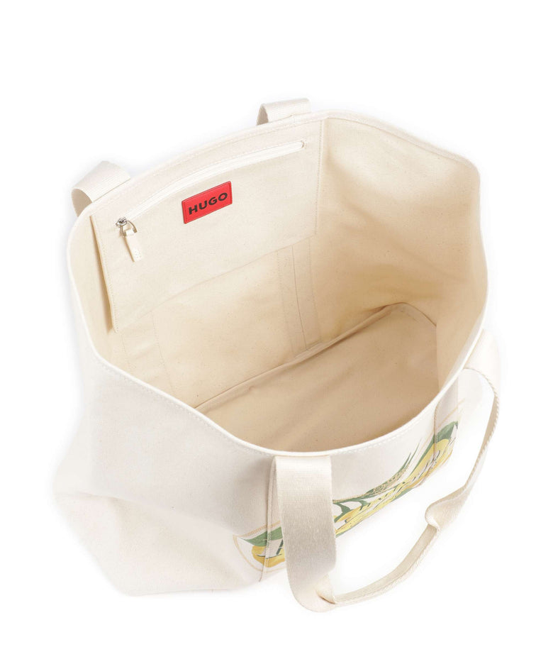 Hugo Becky Tote bag open white