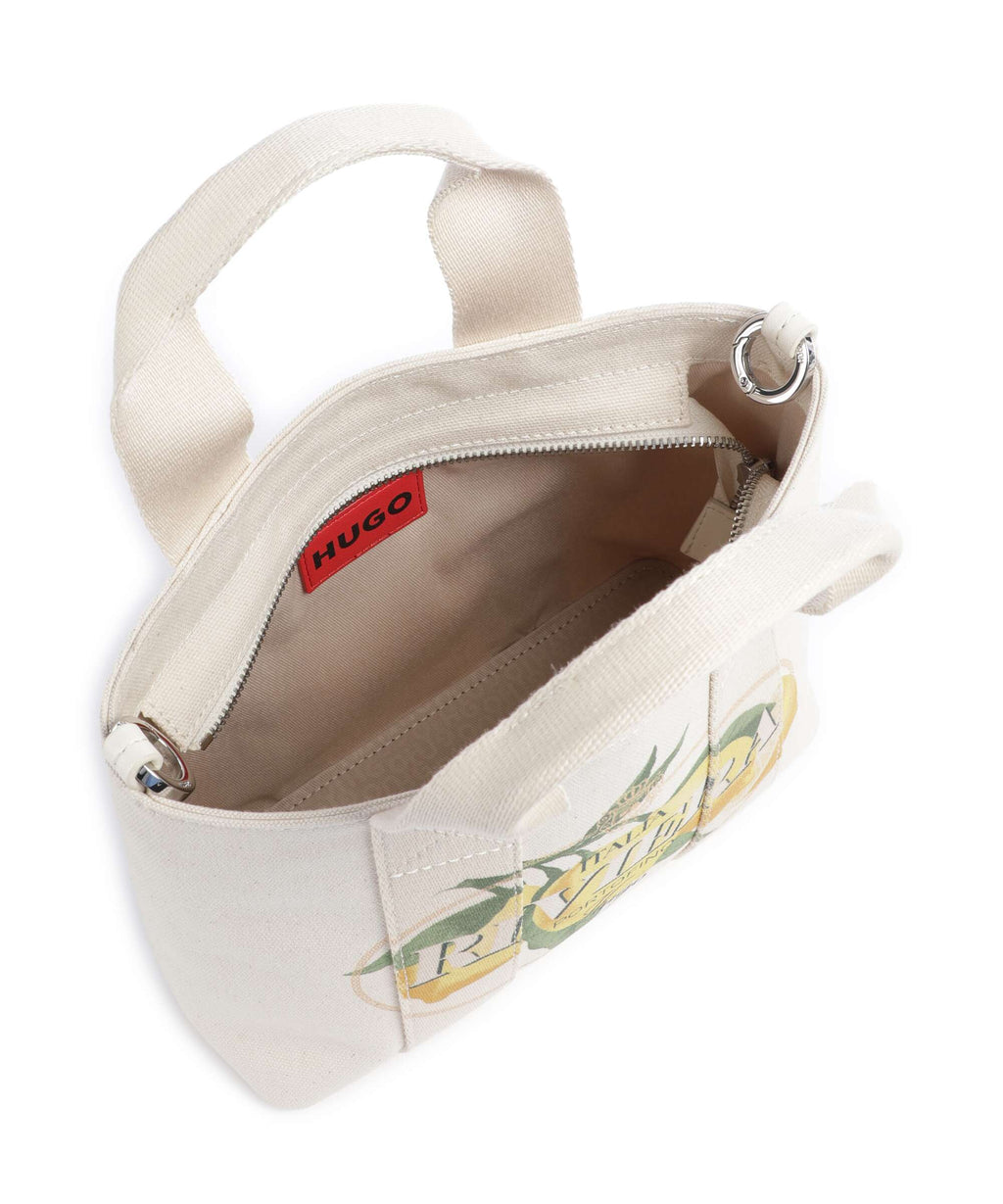 Hugo Becky Mini Handbag open white