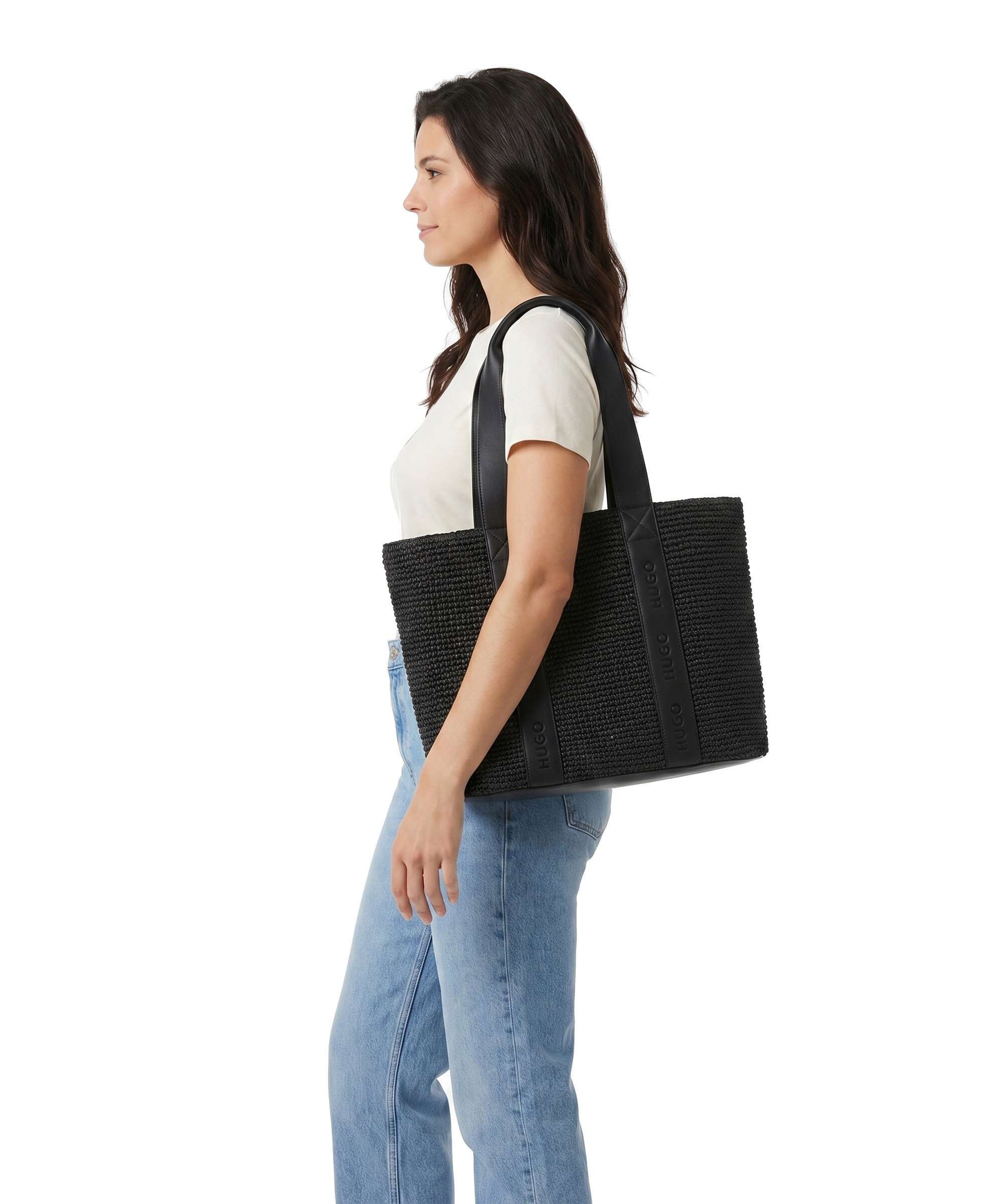 Hugo Becky Tote bag black