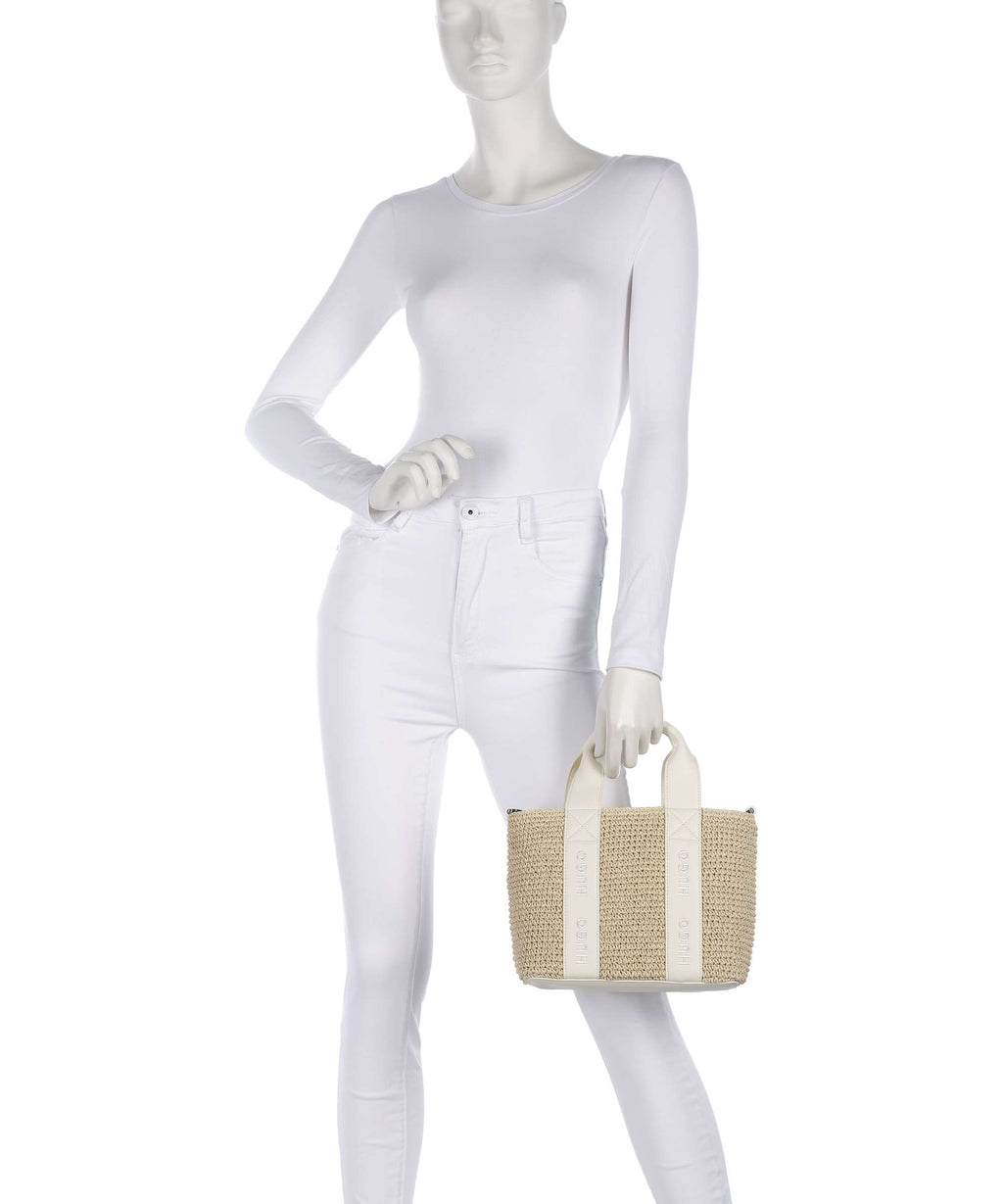 Hugo Becky Mini Handbag open white