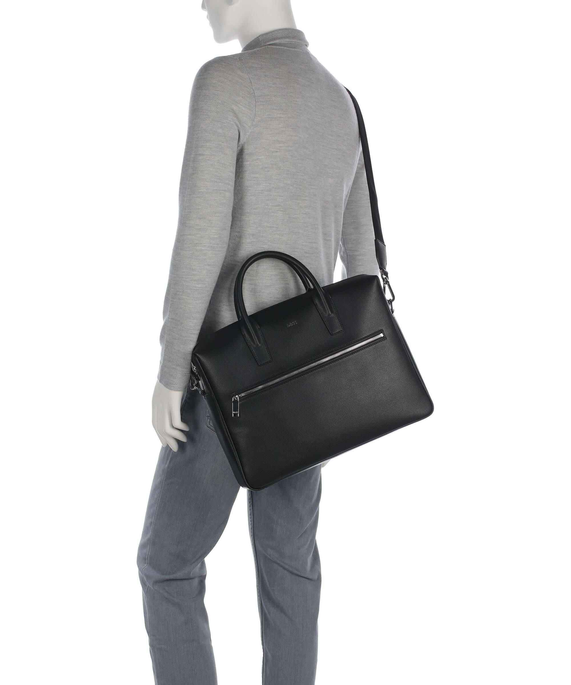 BOSS Daxter Briefcase black
