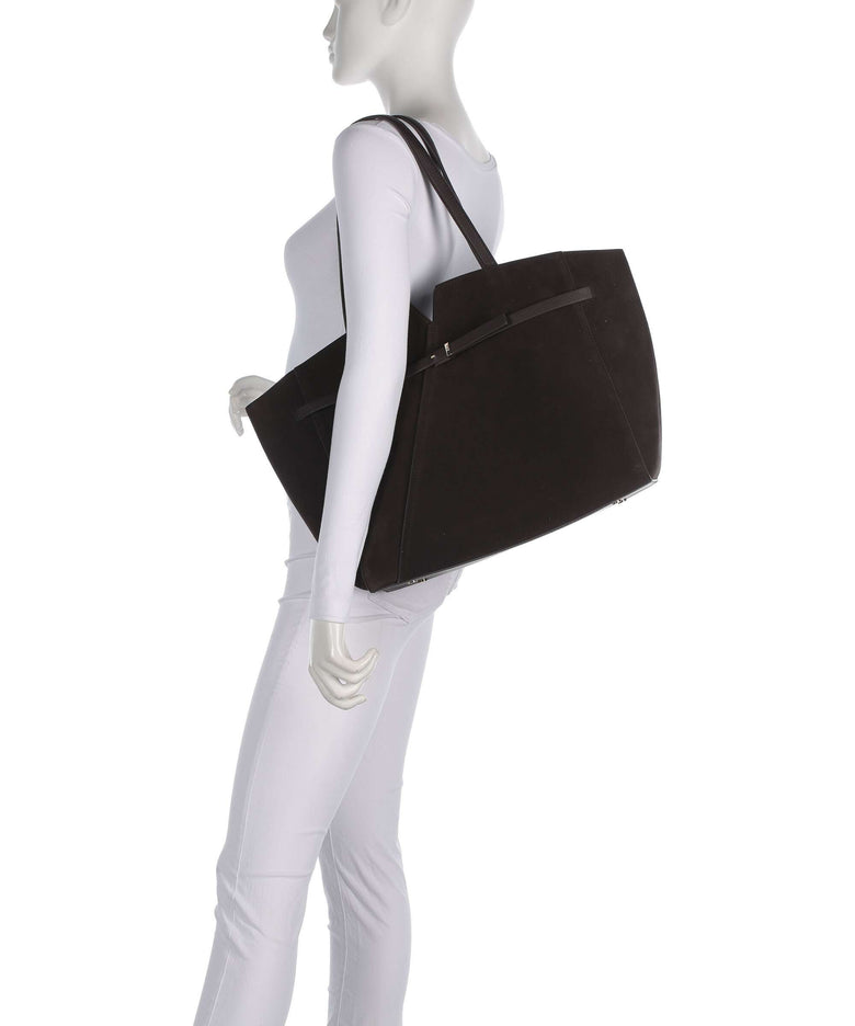 BOSS Revers Tote bag dark brown