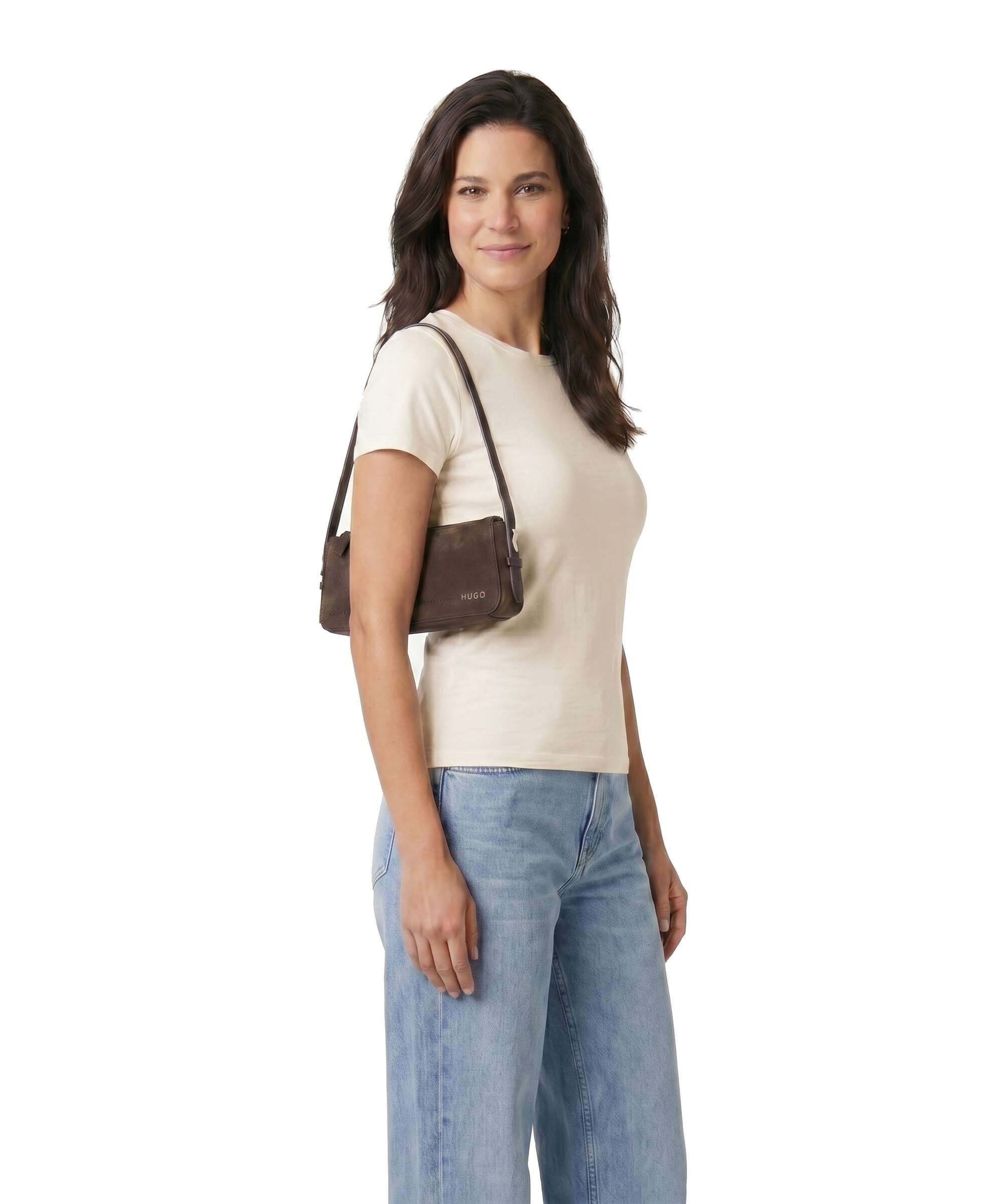 Hugo Yorih Shoulder bag dark brown
