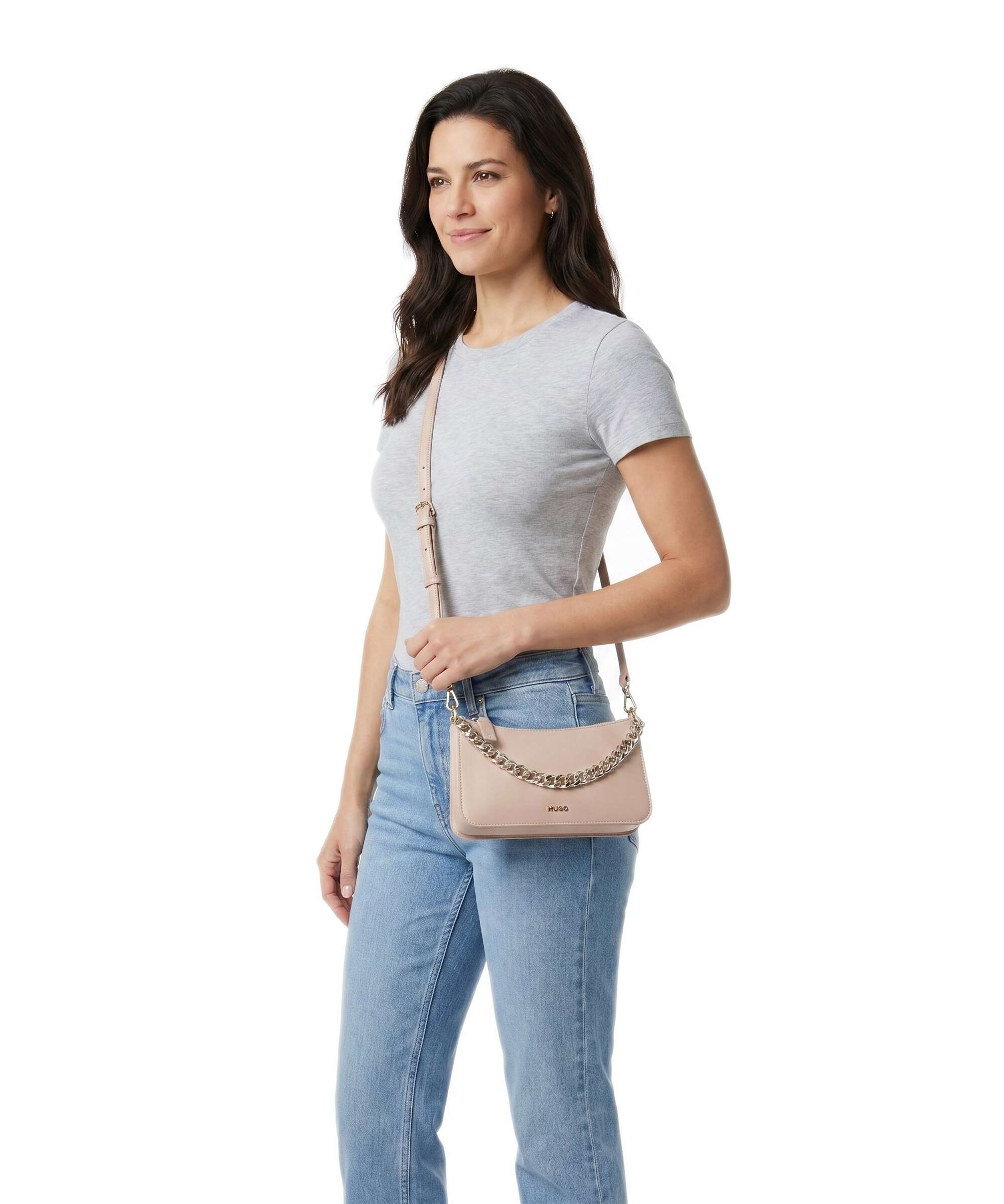 Hugo Love Crossbody bag open red
