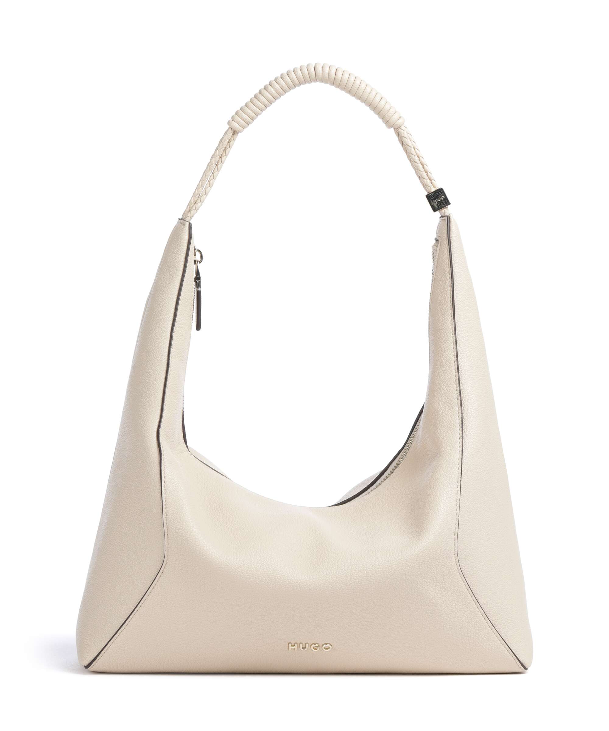 Hugo Brielle Hobo bag open white