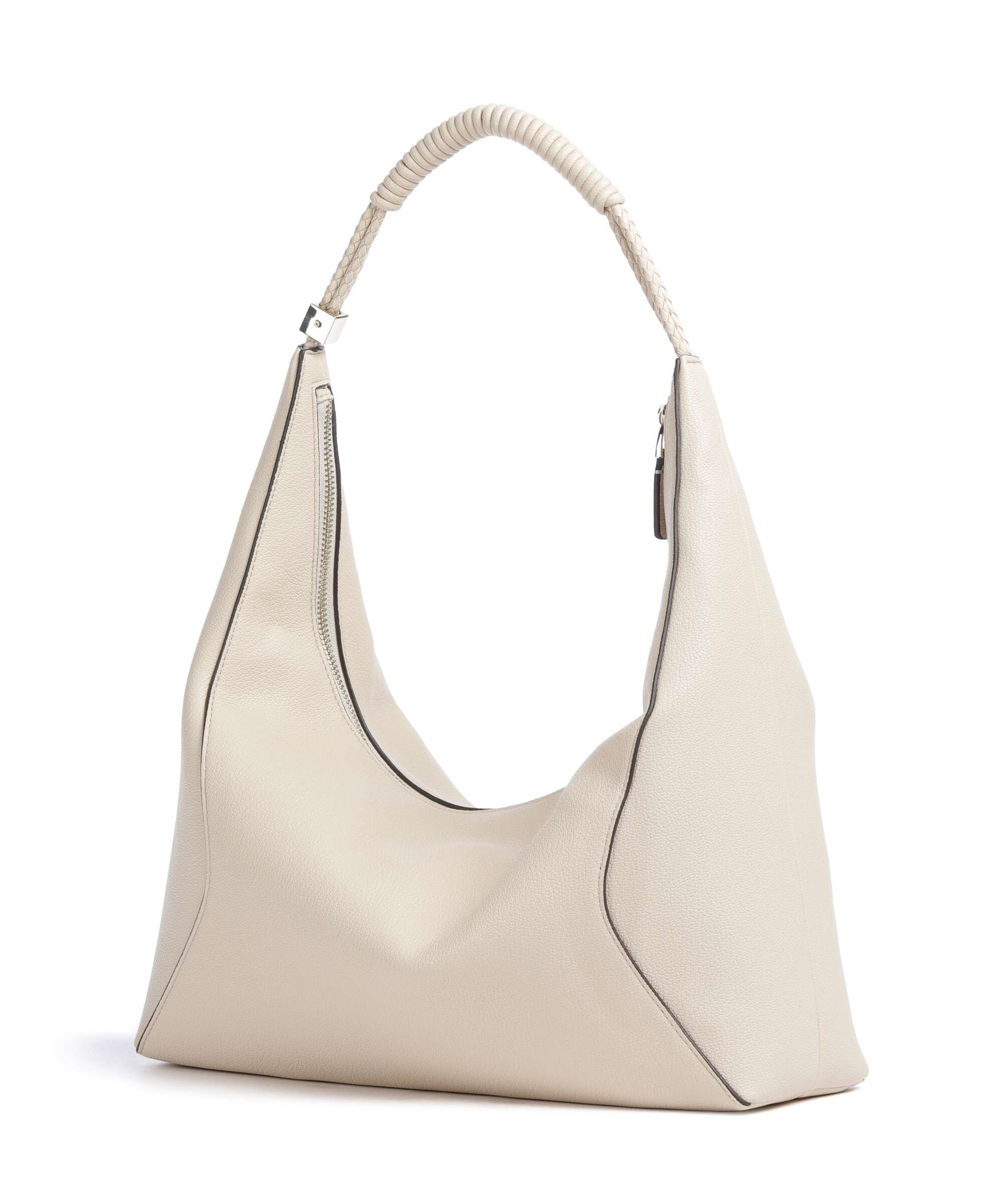 Hugo Brielle Hobo bag open white