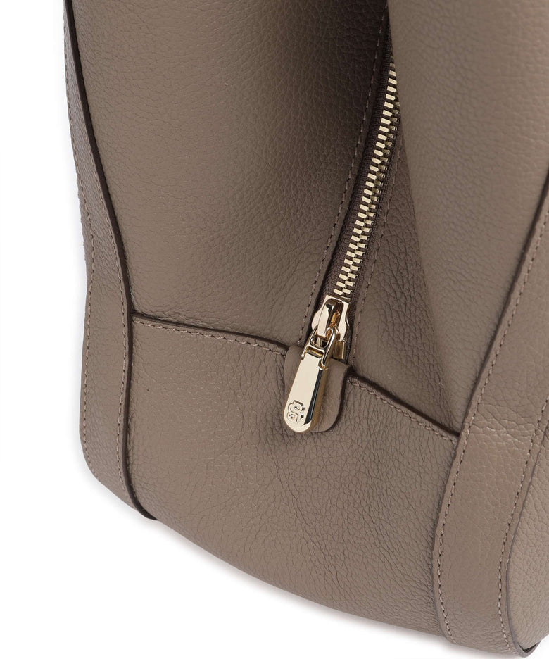 BOSS Reah Hobo bag brown overflow
