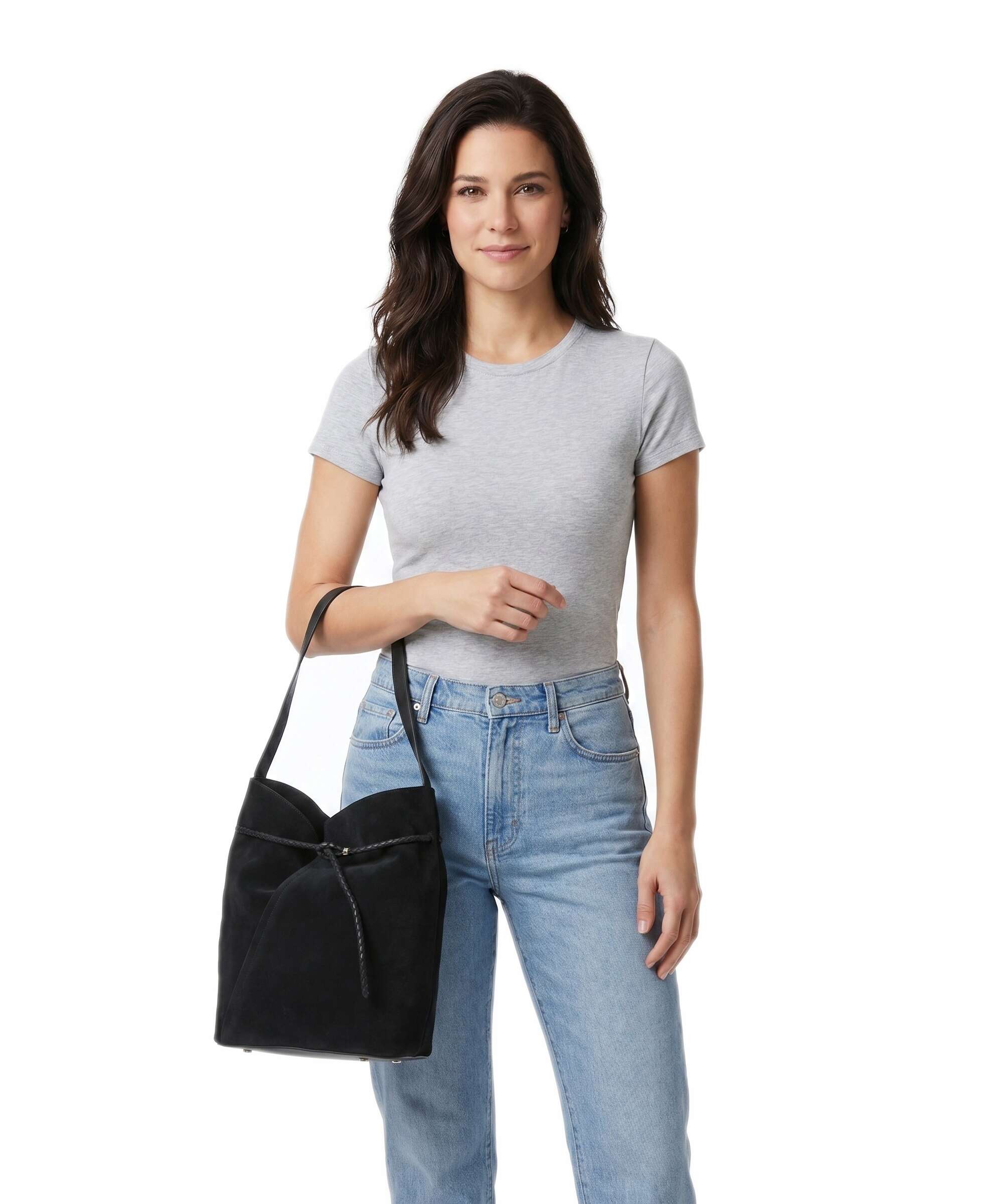 BOSS Revers Bucket bag black