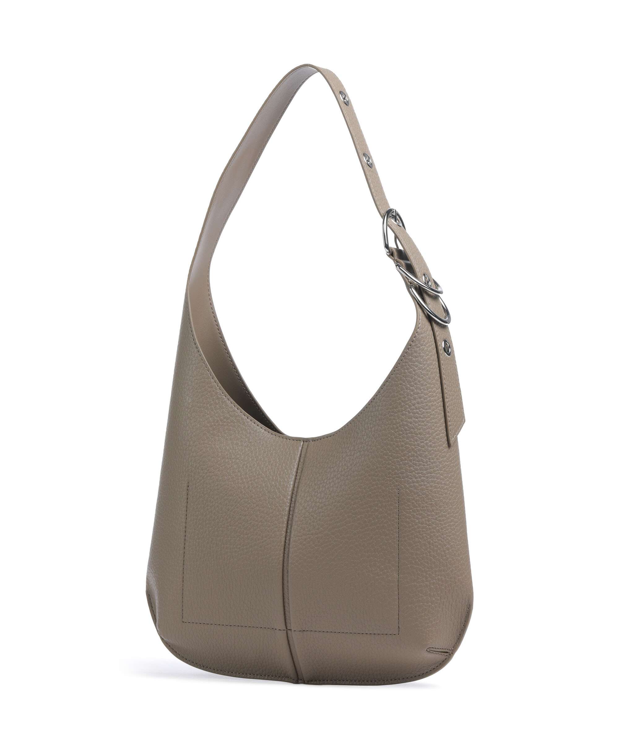 BOSS Clarice Hobo bag brown overflow