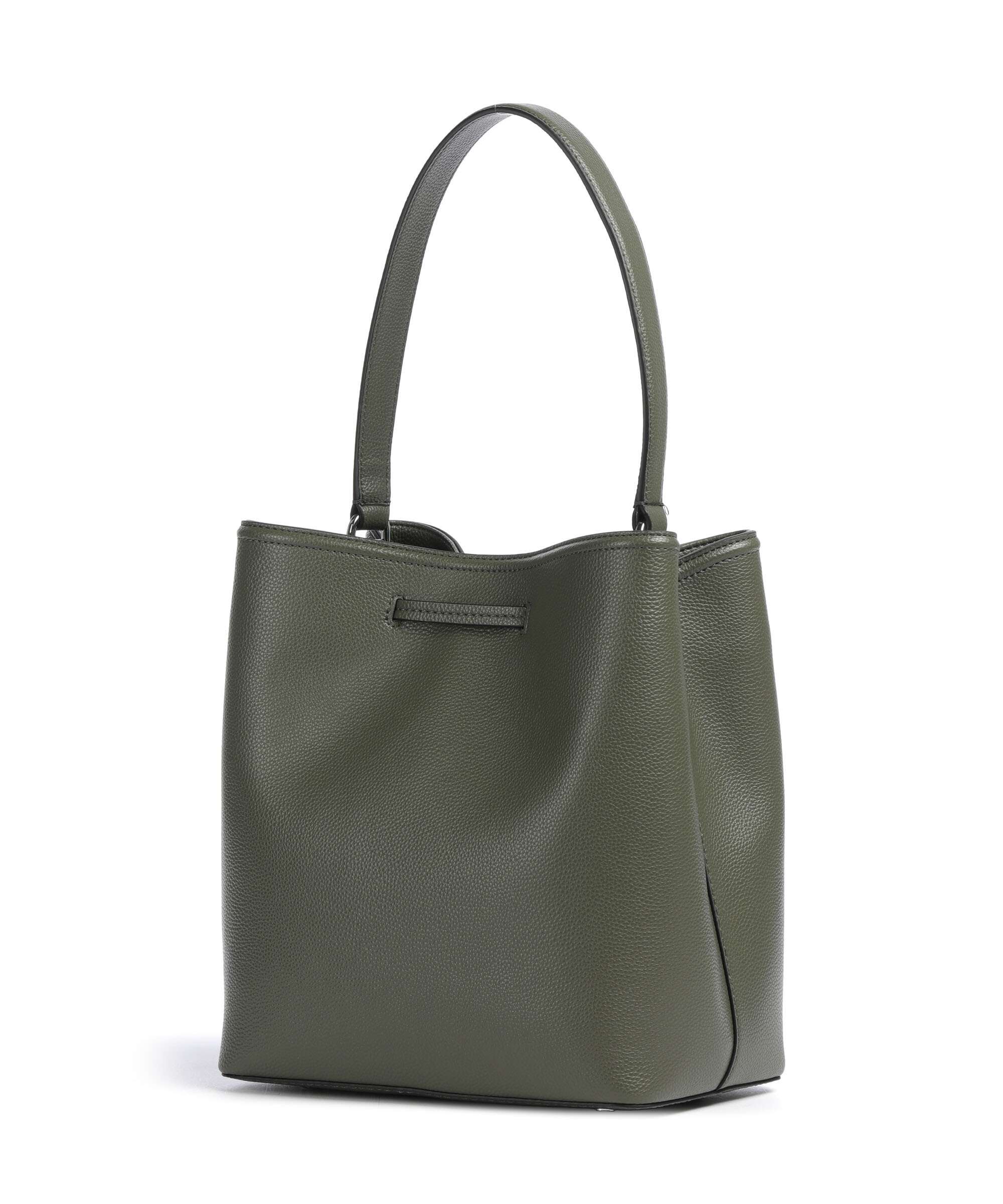 BOSS Anett Bucket bag dark green
