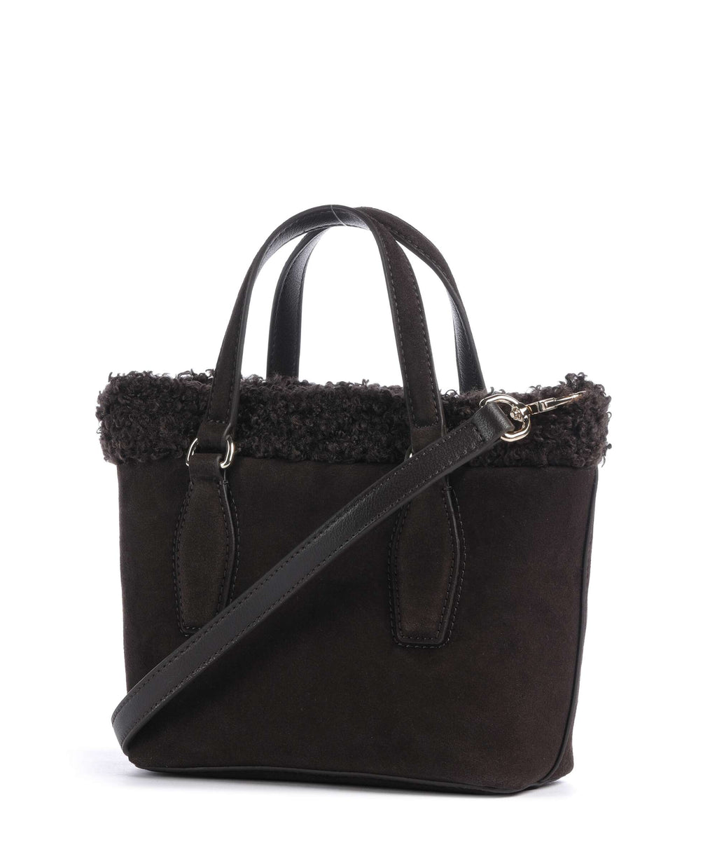 BOSS Sandy Mini Handbag dark brown