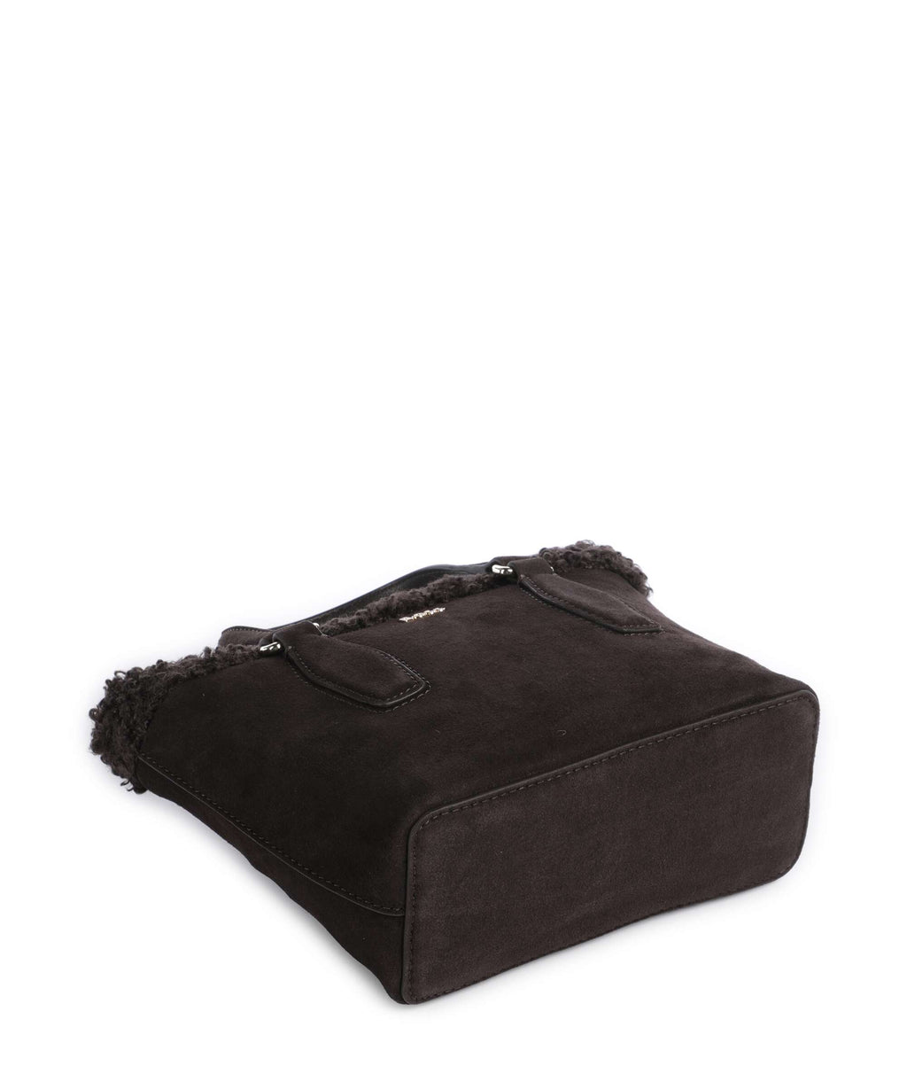 BOSS Sandy Mini Handbag dark brown