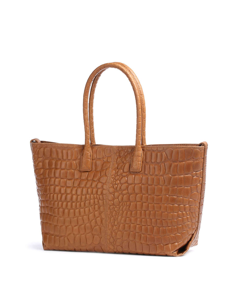Liebeskind Chelsea Croco M Tote bag golden amber