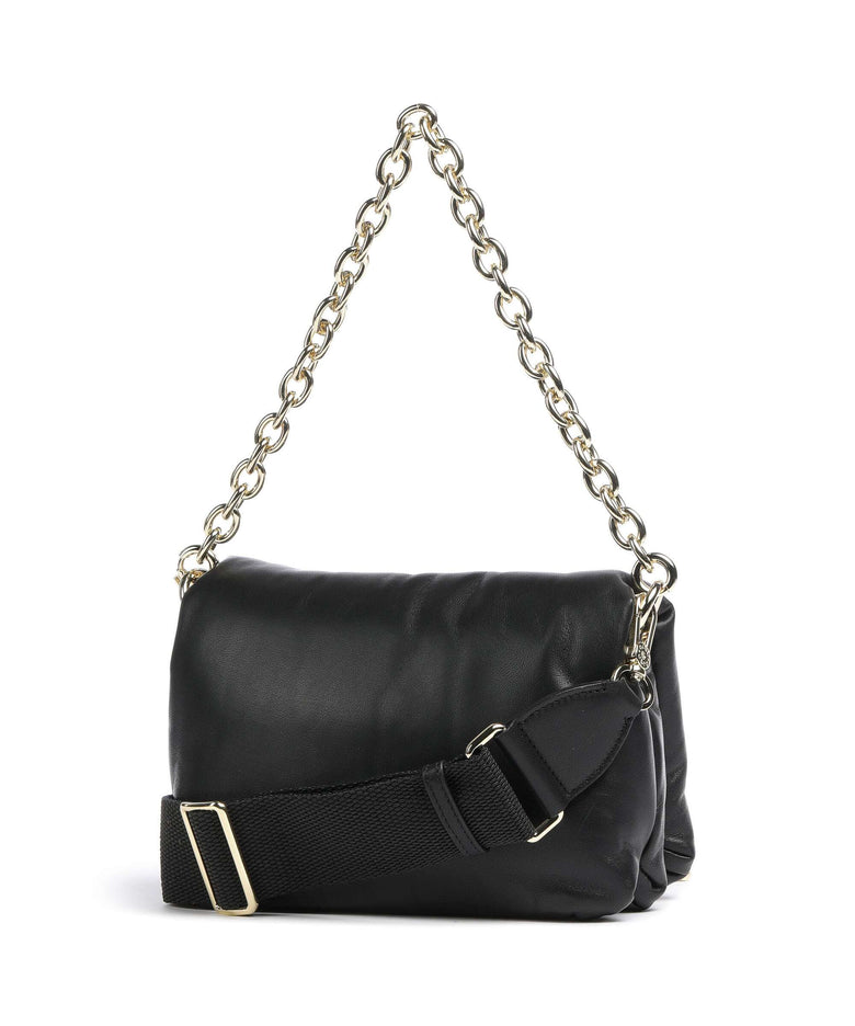 Abro Piuma Lucido Puffer Shoulder bag black/gold