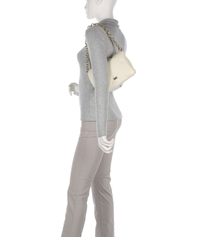 Abro Piuma_Lucido Puffer Shoulder bag milk