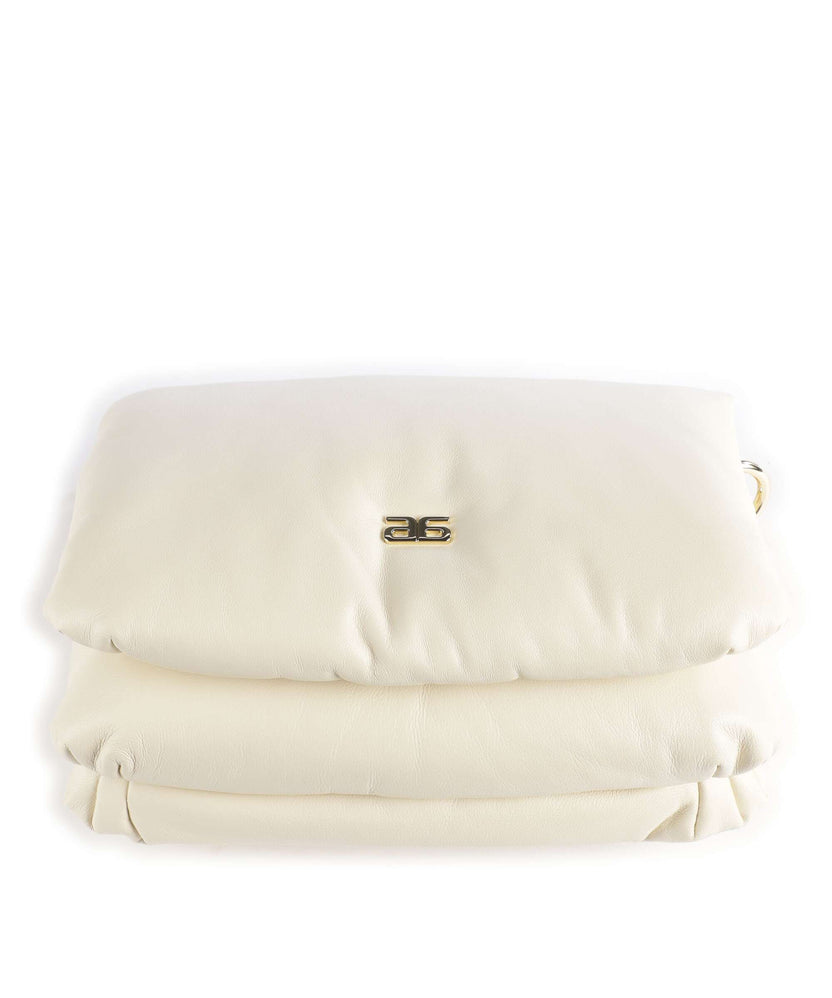 Abro Piuma_Lucido Puffer Shoulder bag milk