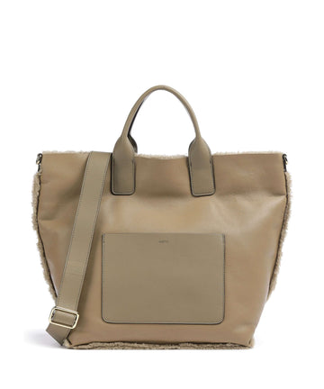Abro Shearling Raquel Handtas siena