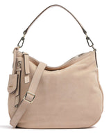 Abro Suede Juna Hobo tas natural