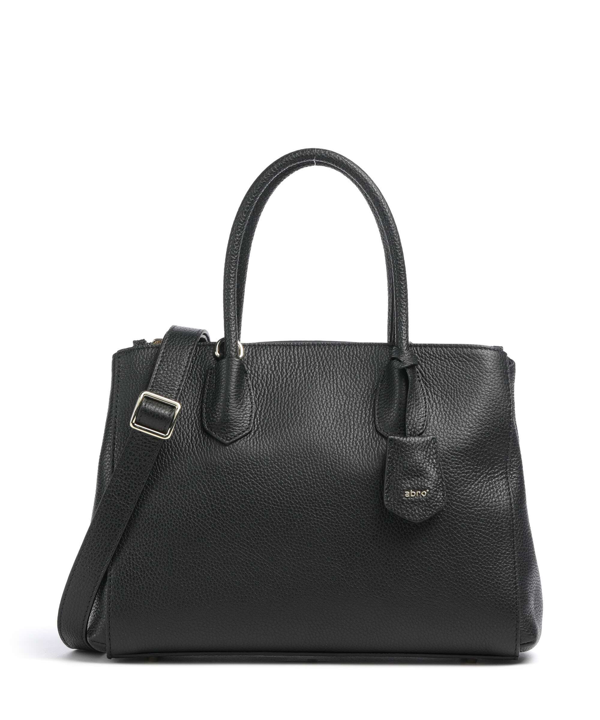 Abro Adria Busy Medium Handbag black/gold