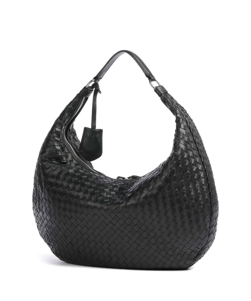Abro Piuma Nana Hobo bag black