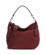 Abro Suede Juna Hobo tas bordeaux