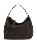 Abro Suede Juna Hobo bag brown