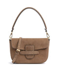 Abro Suede Camilla Shoulder bag camel