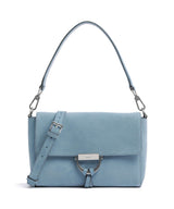 Abro Suede Temi Sac porté épaule blue