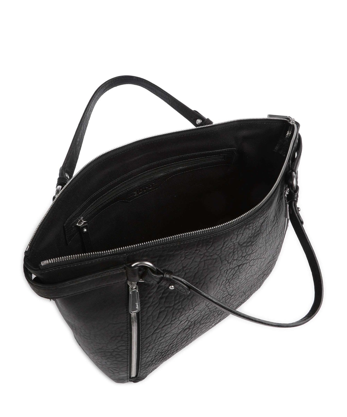 Abro Bubble Biker Handbag black/nickel