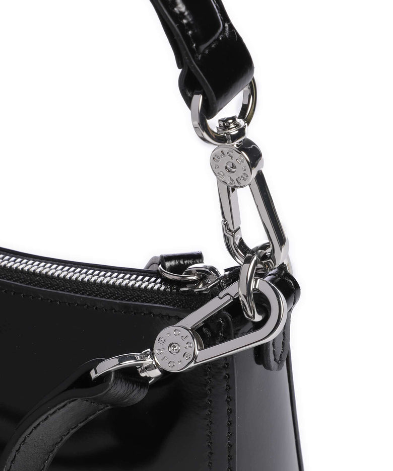 Abro Specchio Viola Shoulder bag black/nickel