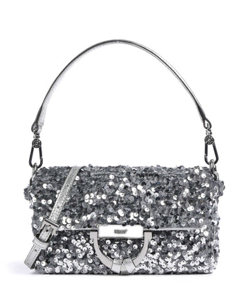 Abro Sequins Temi Schoudertas silver