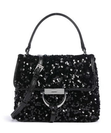 Abro Sequins Temi Handtas black/nickel