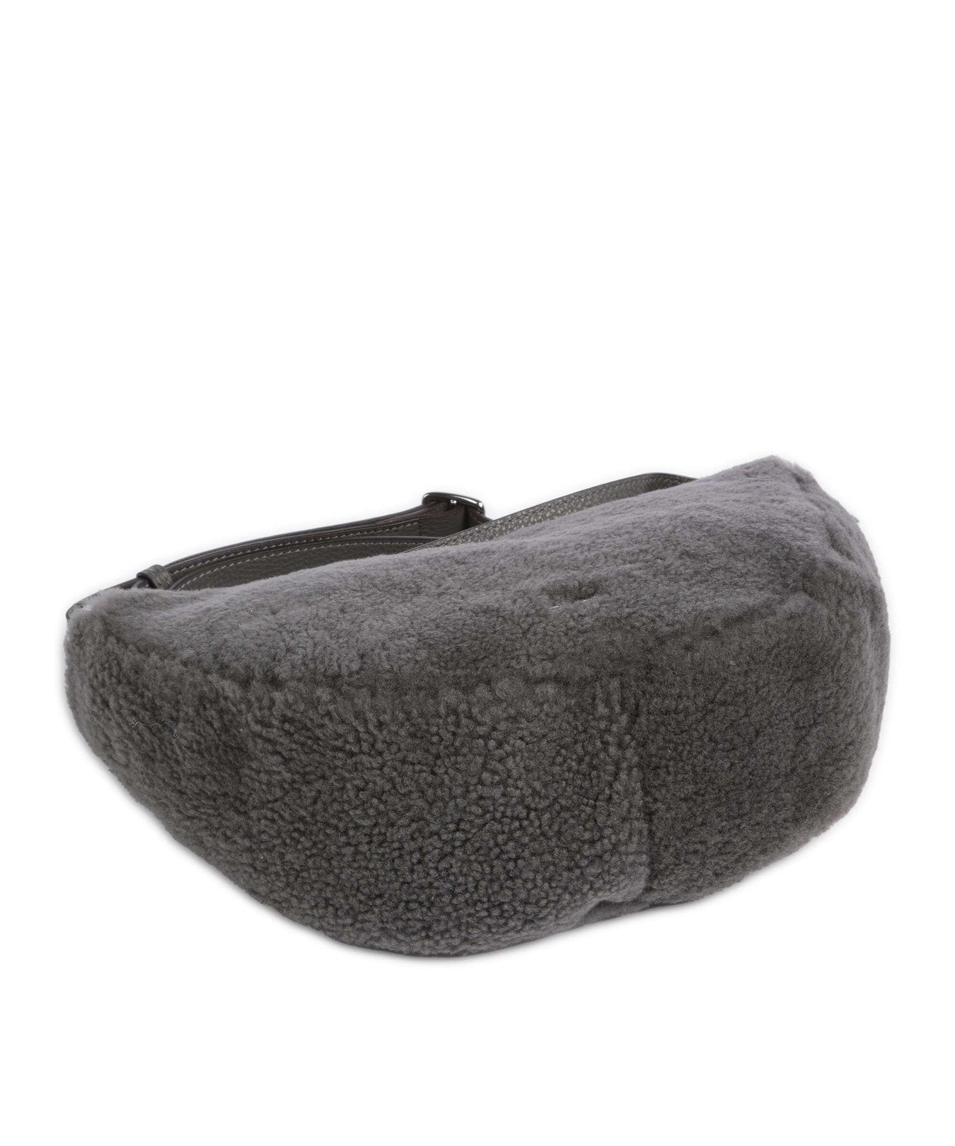 Abro Shearling By My Side Crossbody bag grey