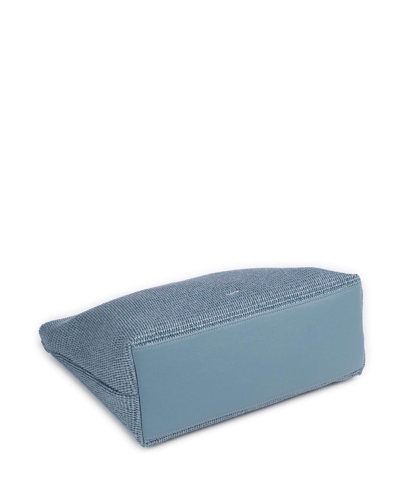 Abro Raffia Kaia Hobo bag light blue/fairy