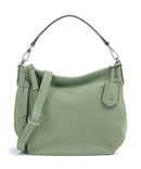 Abro Suede Juna Hobo tas green