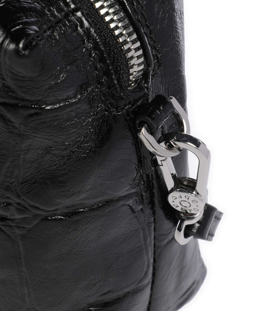 Abro Maxi Cocco Kaia Crossbody bag black/nickel