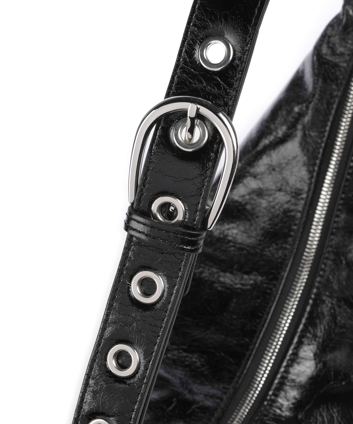 Abro Alias Soft By My Side Hobo bag black/nickel