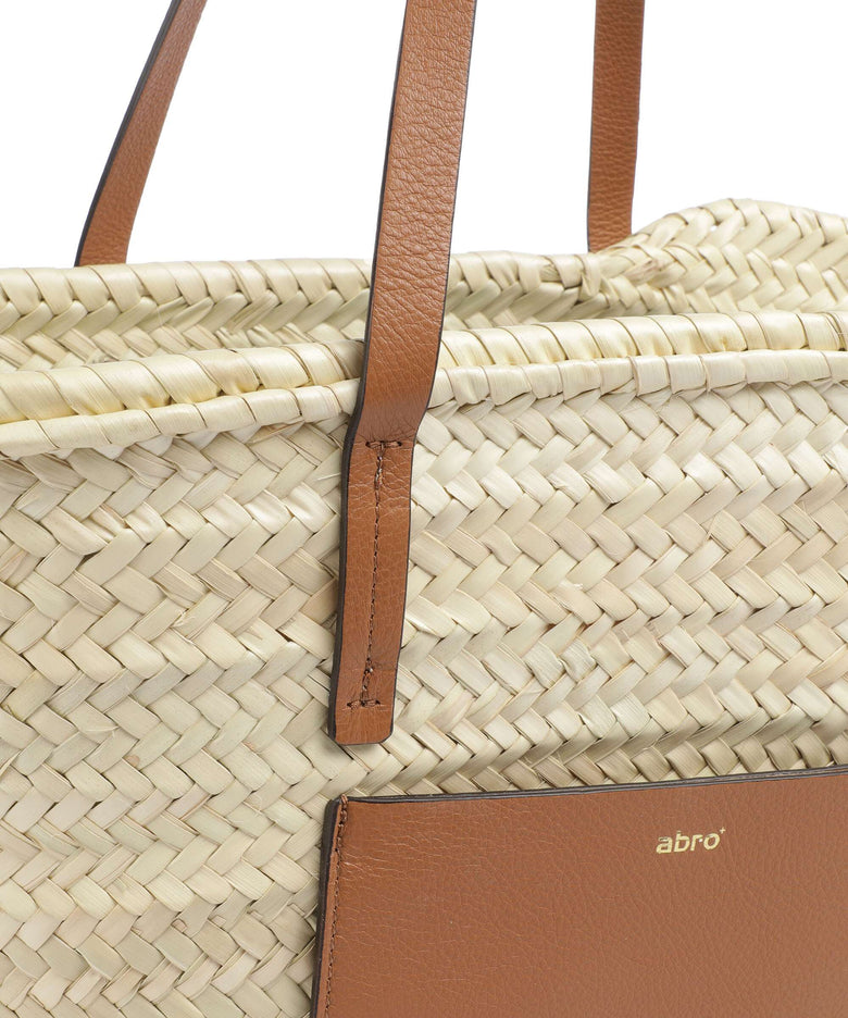 Abro Dalia Gemma Tote bag cuoio