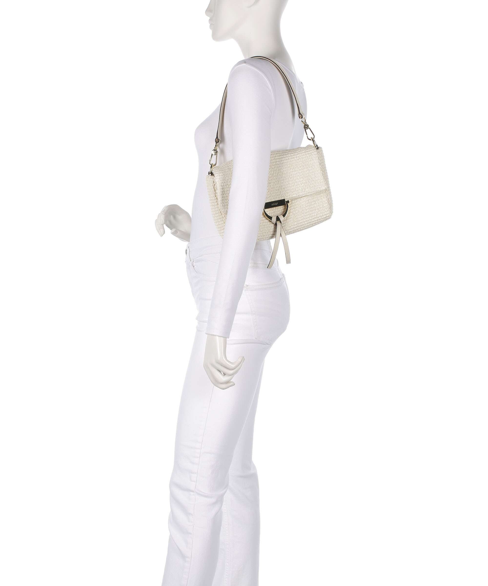 Abro Raffia Temi Shoulder bag beige