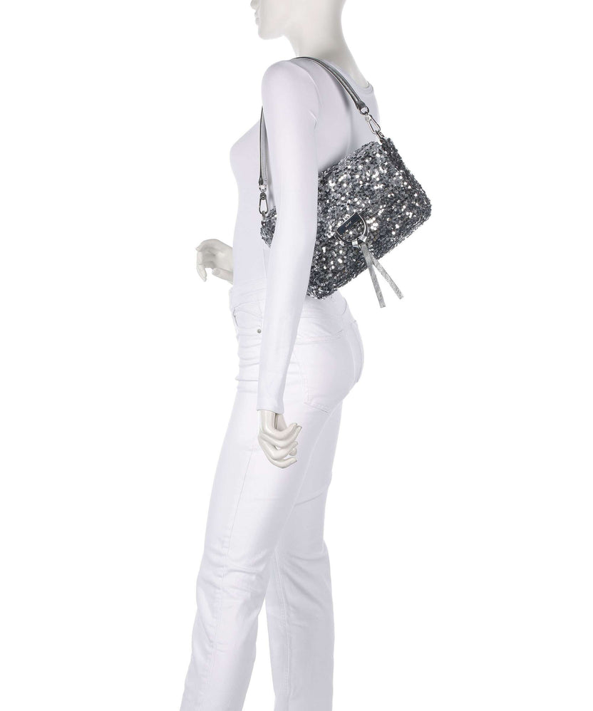 Abro Sequins Temi Shoulder bag silver