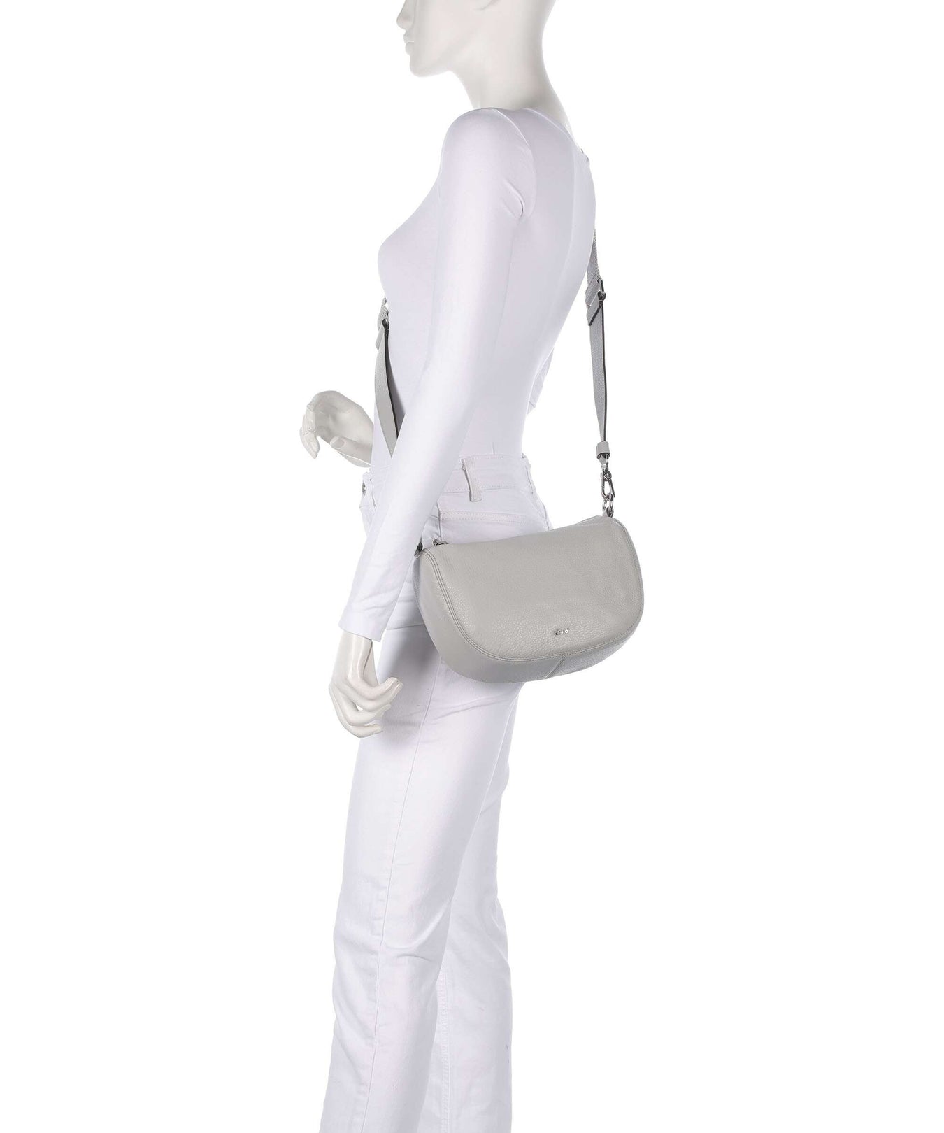 Abro Dalia Mina Crossbody bag light grey